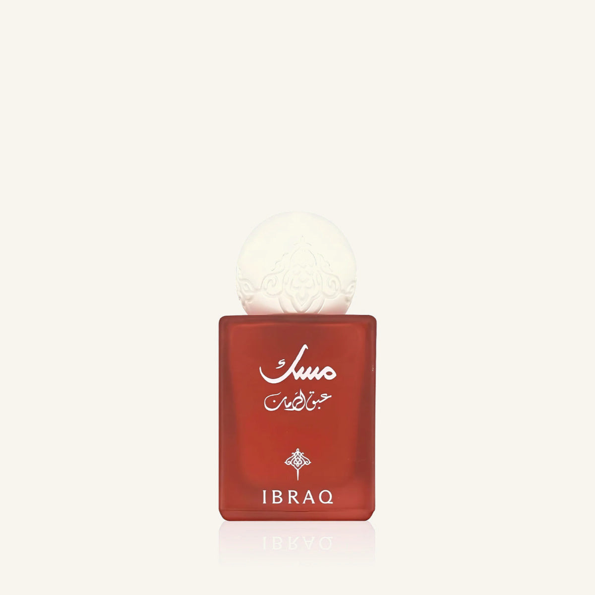 IBRAQ Pomegranate Musk mini set bottle detail