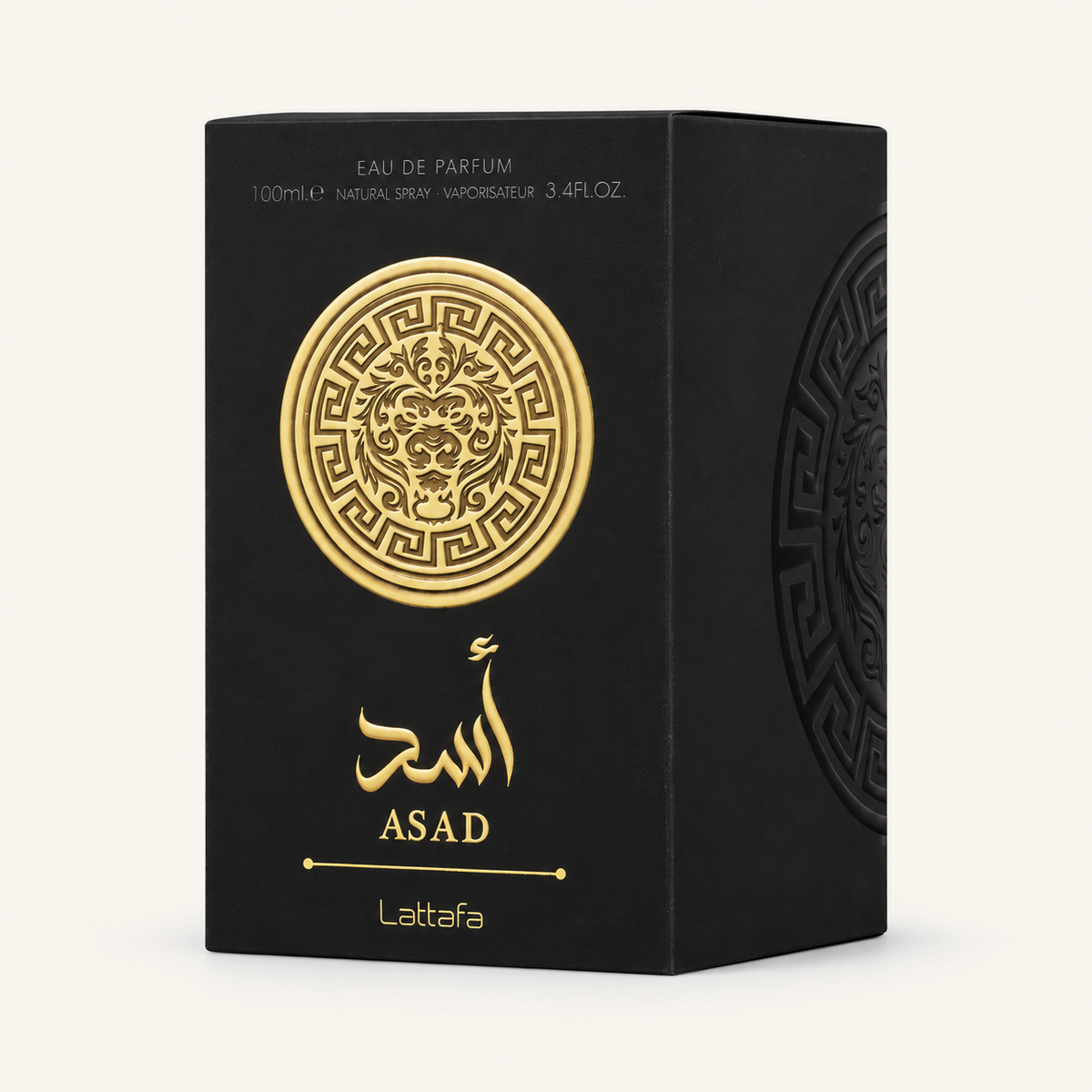 Lattafa Asad Eau de Parfum – 100 ml — presentation box