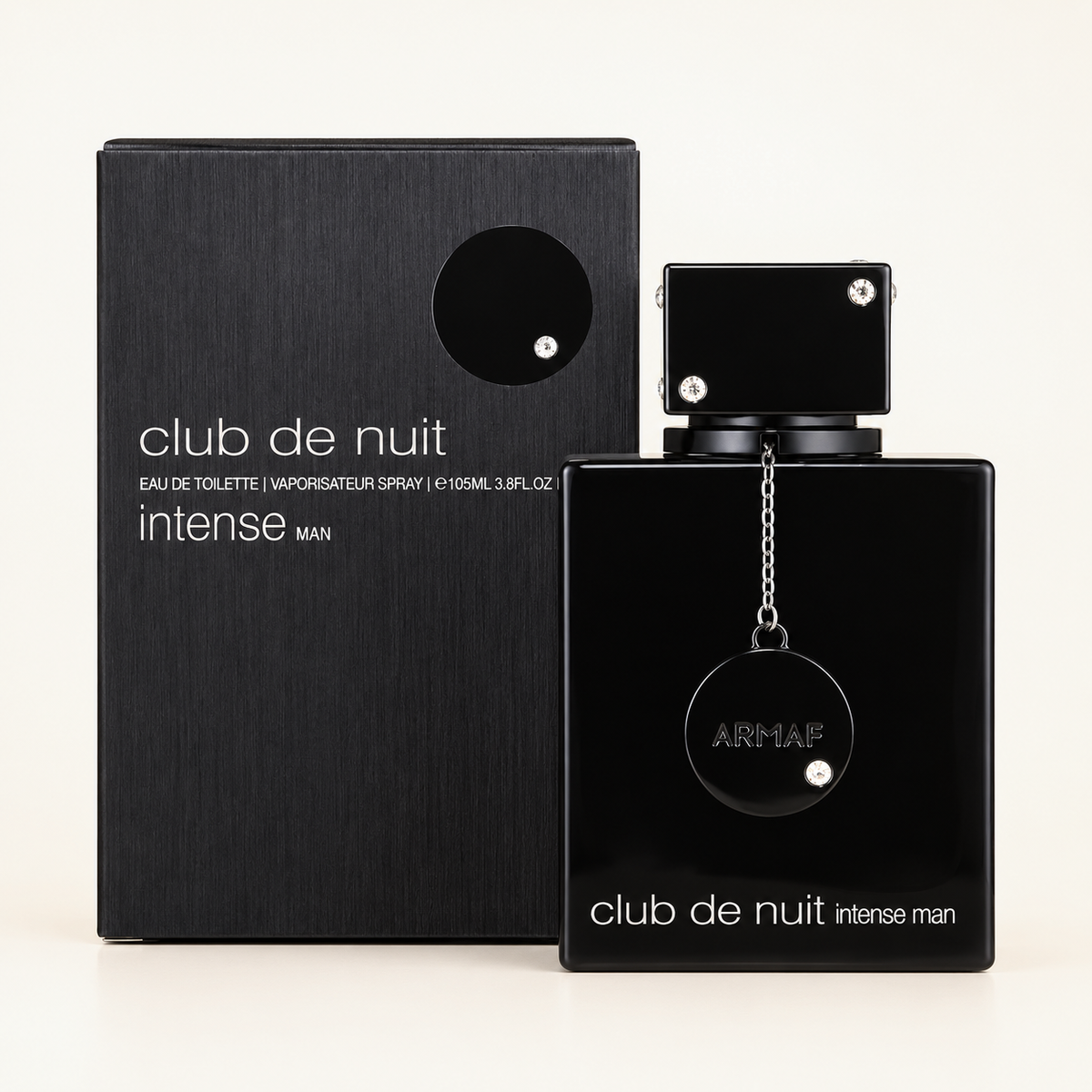 Armaf Club de Nuit Intense Man 105 ml eau de toilette — bottle and box