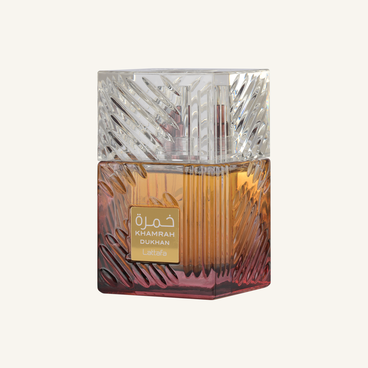 Lattafa Khamrah Dukhan 100 ml — bottle detail