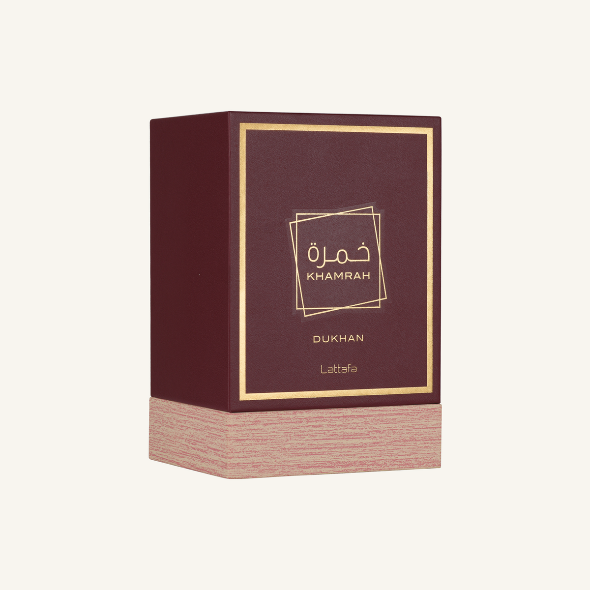 Lattafa Khamrah Dukhan 100 ml — packaging