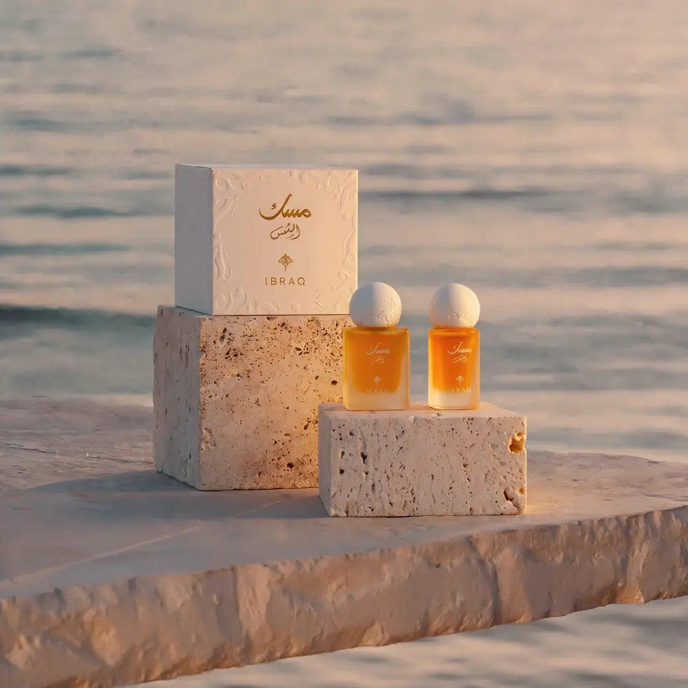 IBRAQ Shams perfume and oil set with box