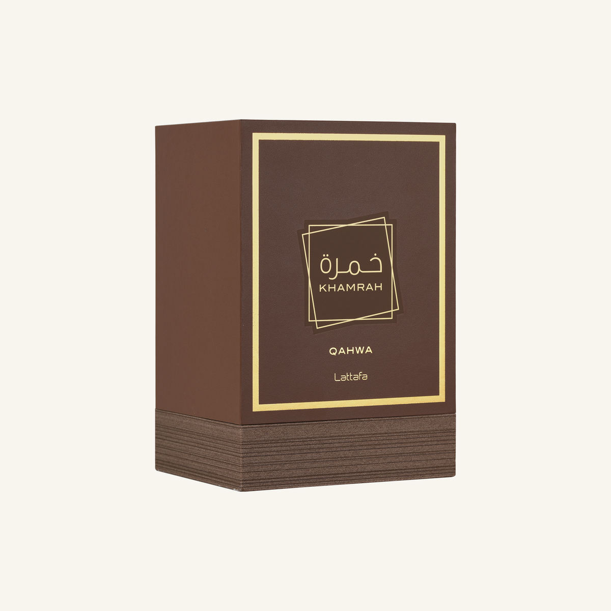 Lattafa Khamrah Qahwa 100 ml — packaging